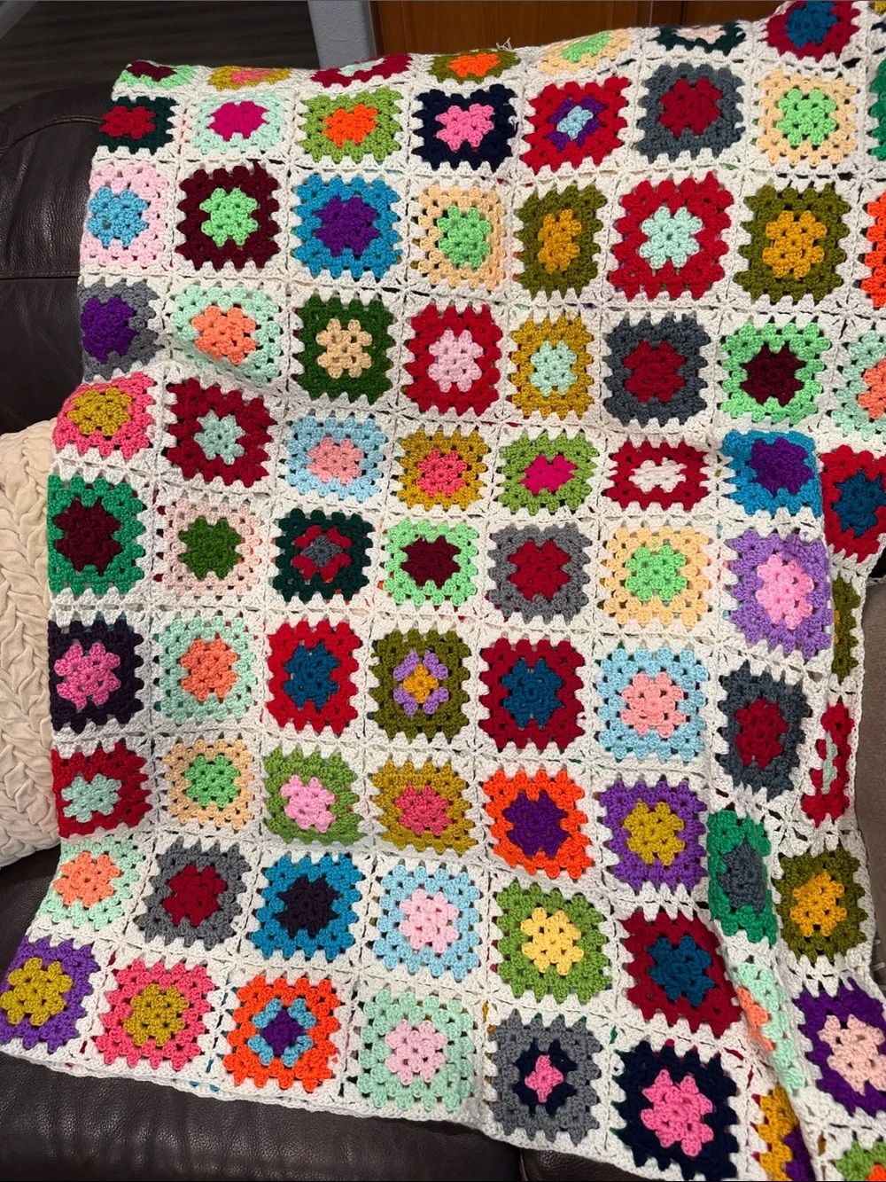 Handmade cozy crochet